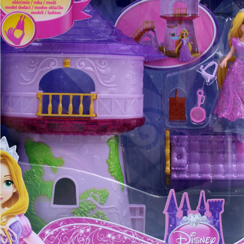 Набор с мини-куклой «Замок принцессы Рапунцель»  