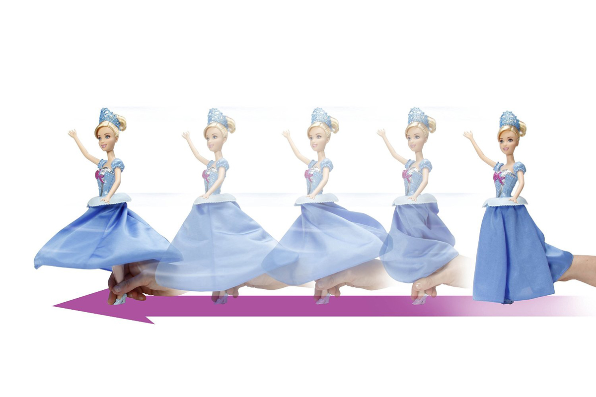 Кукла Disney Princess. Принцесса Золушка с развивающейся юбкой