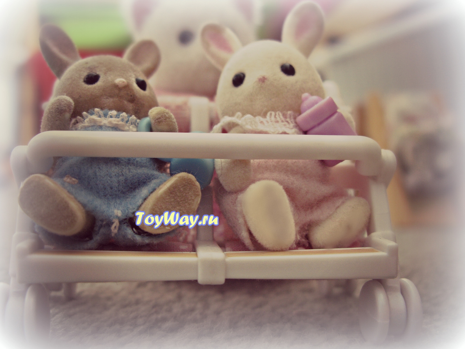 Sylvanian Families - Коляска для двойни  