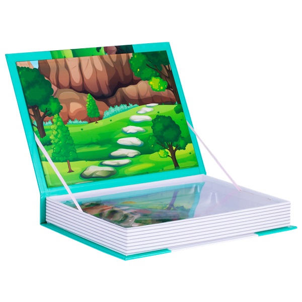 Развивающая игра из серии Magnetic Book - В зоопарке  