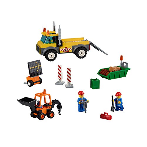 Lego Juniors. Лего Джуниорс. Грузовик для дорожных работ