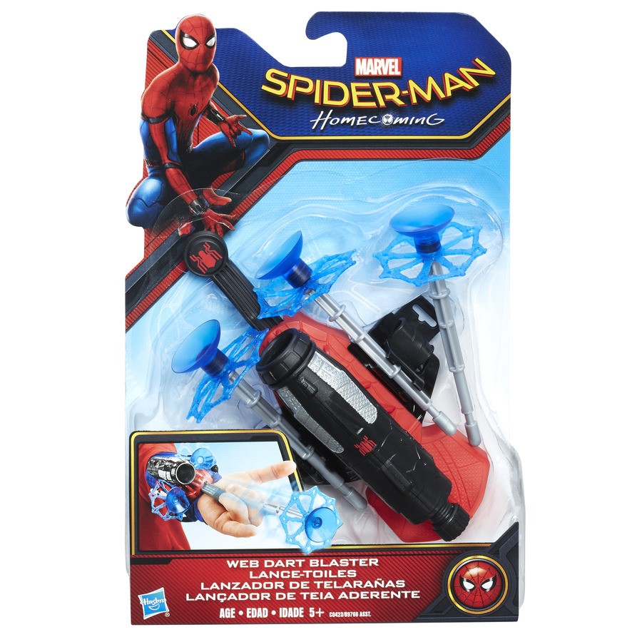 Spider-Man - Бластеры, стреляющие пластиковой паутиной  