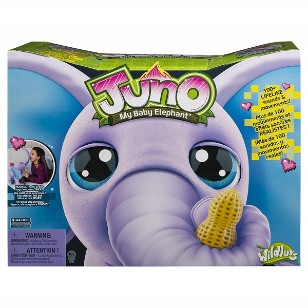 Zoomer Интерактивный слоненок Джуно  