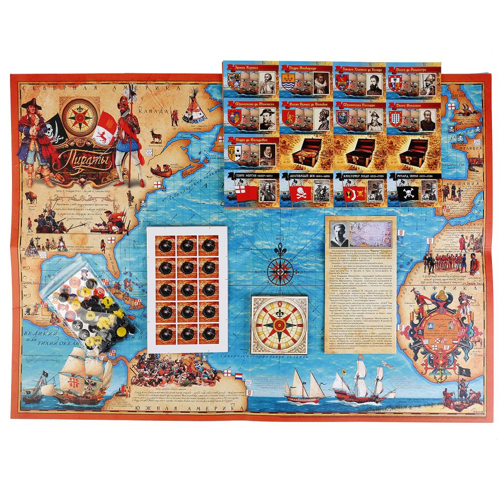 Настольная игра – Пираты, на основе игры 1934 года  