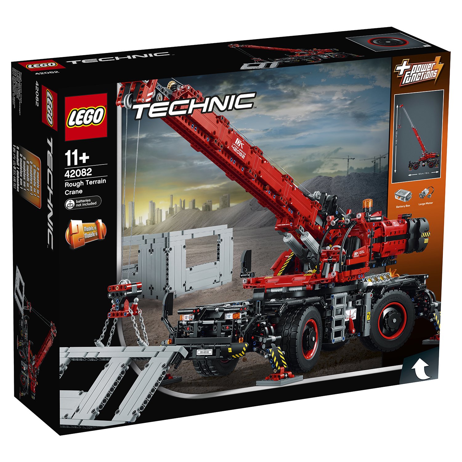 Конструктор Lego Technic - Подъемный кран для пересеченной местности  