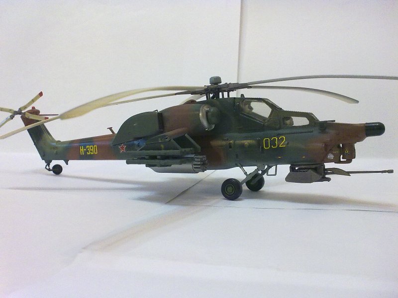 Подарочный набор – Модель для склеивания - Вертолёт МИ-28А  