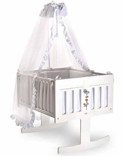 Люлька для близнецов Culla Gemellare Merit Bianco