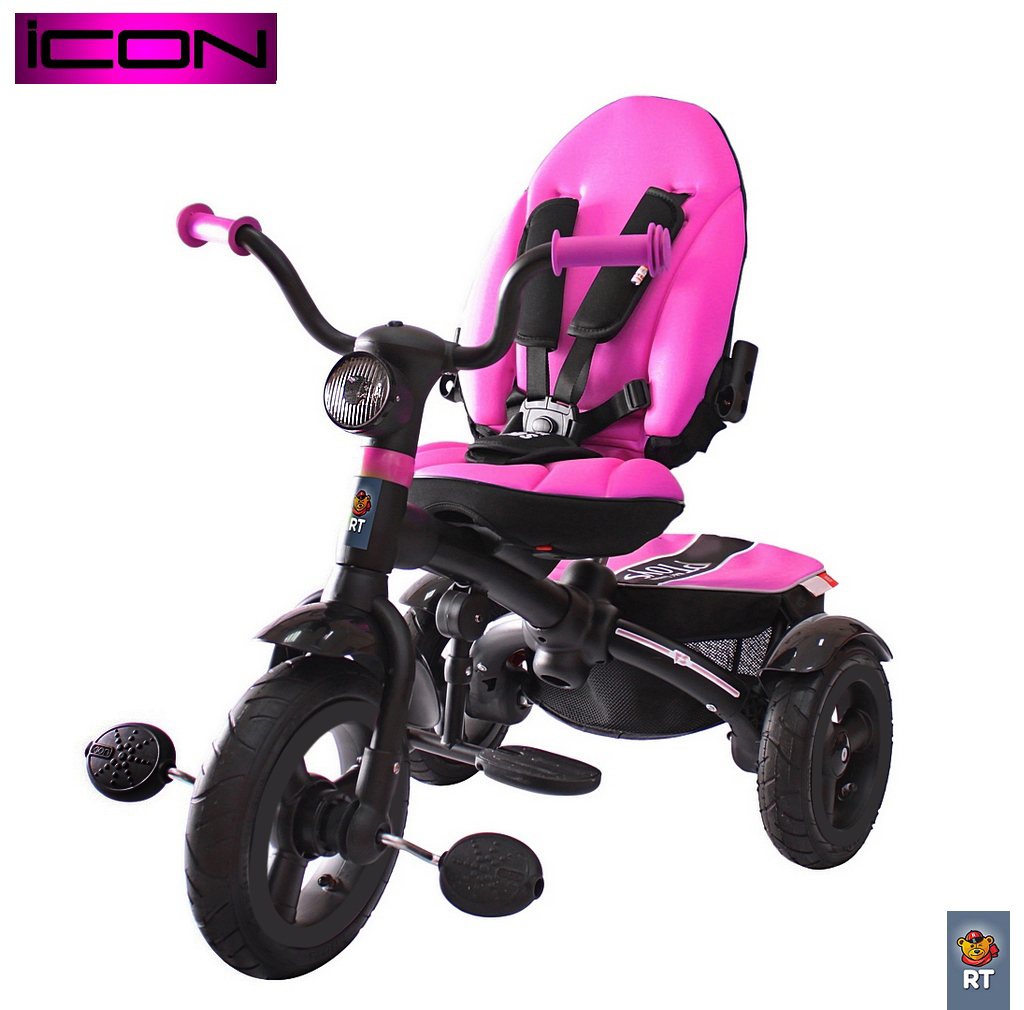 Icon 5 RT 3-х колесный велосипед-коляска VIP V5 by Natali Prigaro, pink  