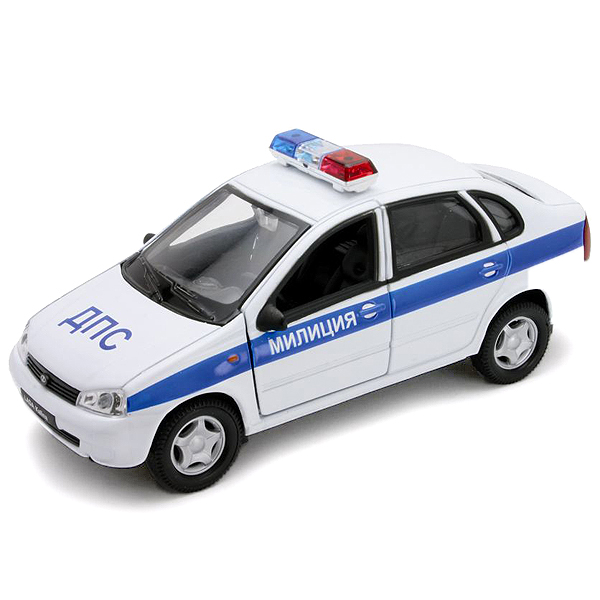 Модель машины Lada Kalina Милиция ДПС Модель машины Lada Kalina Милиция ДПСПолицейские машины<br>Модель машины Lada Kalina Милиция ДПС<br>