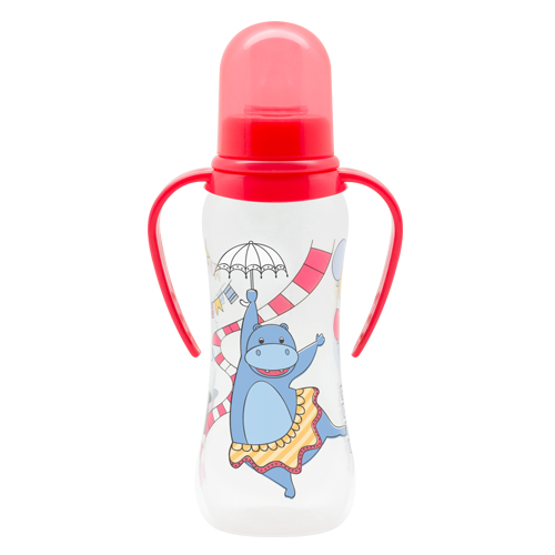 Бутылочка для кормления Just Lubby с ручками и соской молочной, от 0 мес., 250 мл. Бутылочка для кормления Just Lubby с ручками и соской молочной, от 0 мес., 250 мл.Бутылочки<br>Бутылочка для кормления Just Lubby с ручками и соской молочной, от 0 мес., 250 мл.<br>
