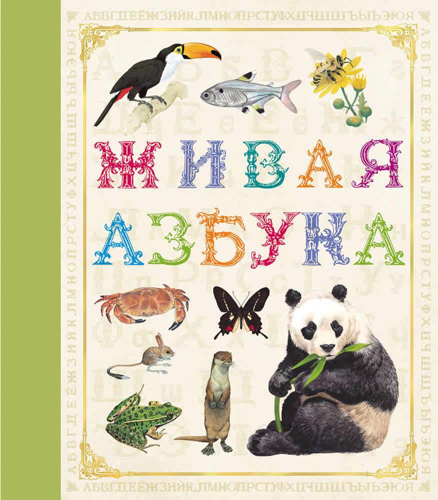 Книга «Живая азбука» Книга «Живая азбука»Учим буквы и цифры<br>Книга «Живая азбука»<br>