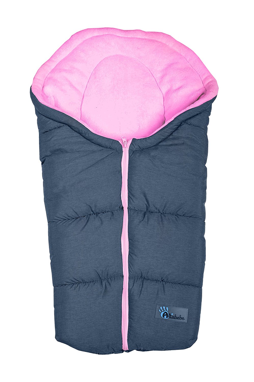 Зимний конверт Alpin Pram & Car seat, dark grey/rose Зимний конверт Alpin Pram & Car seat, dark grey/roseЗимние конверты<br>Зимний конверт Alpin Pram & Car seat, dark grey/rose<br>