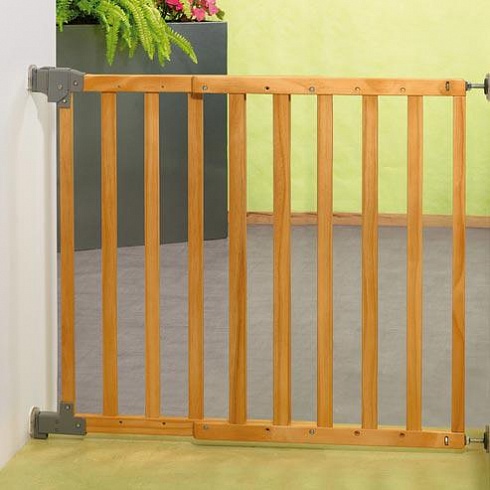 Защитный барьер-калитка из дерева для дверного/лестничного проема  
