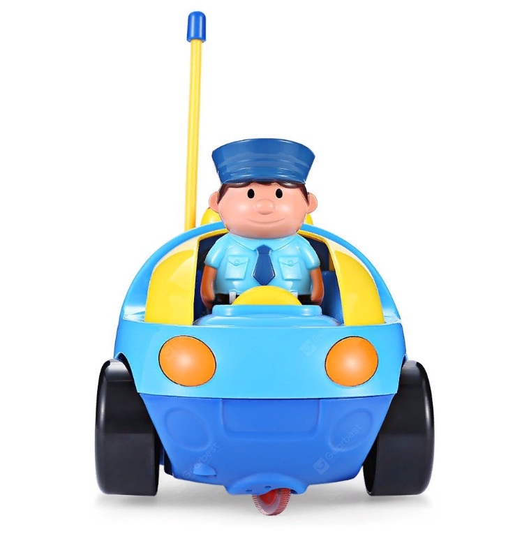 Радиоуправляемая игрушка - Полицейская машина, 2 канала, свет, музыка  