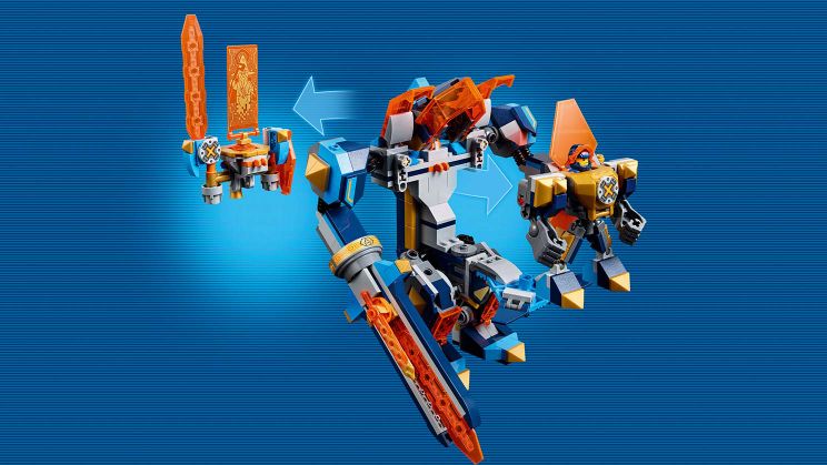 Конструктор Lego Nexo Knights - Решающая битва роботов  