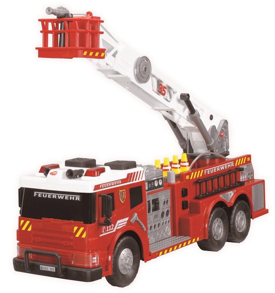 Пожарная машина с водой, 62 см., свет, звук, аксессуары  