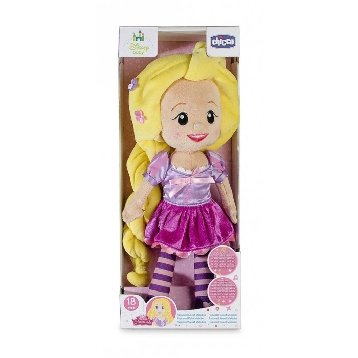 Мягкая кукла Disney Princess - Волшебные мелодии - Рапунцель  