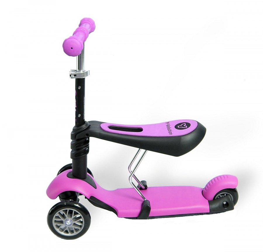 Самокат-каталка Glider Seat, pink  