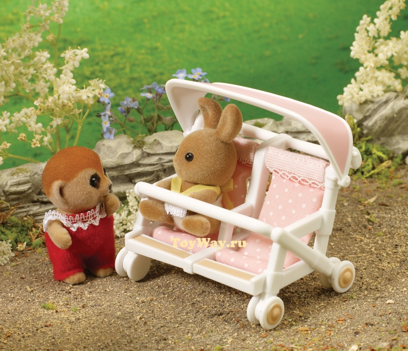 Sylvanian Families - Коляска для двойни  