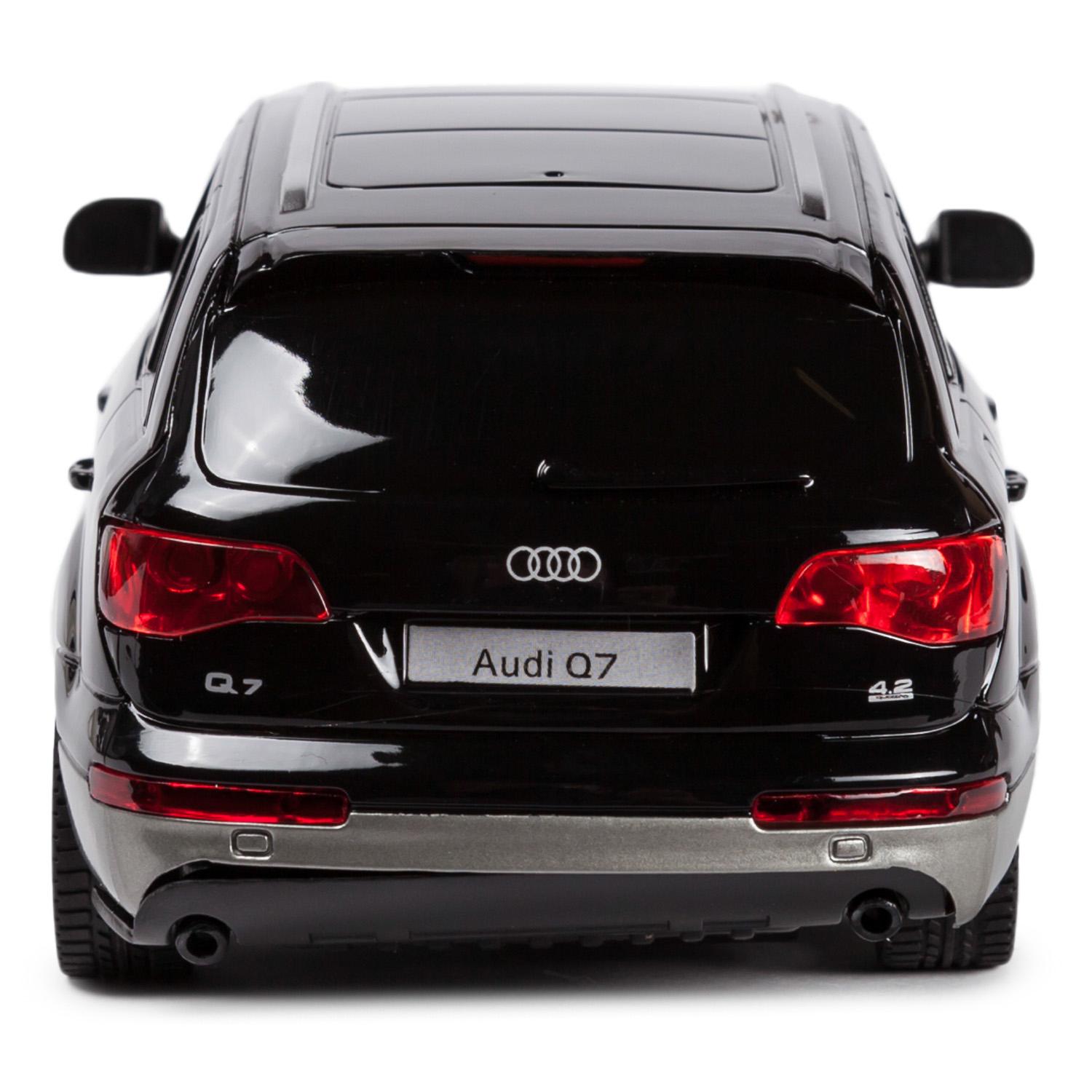 Машина на р/у - Audi Q7, черный, 1:24, свет  
