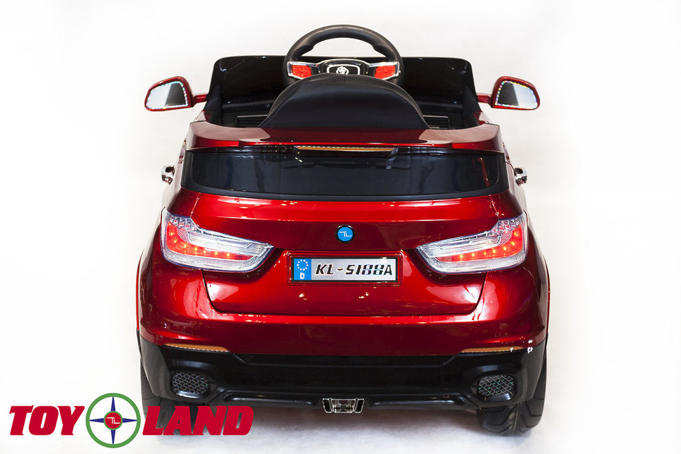 Электромобиль - BMW X6, красный, свет и звук  
