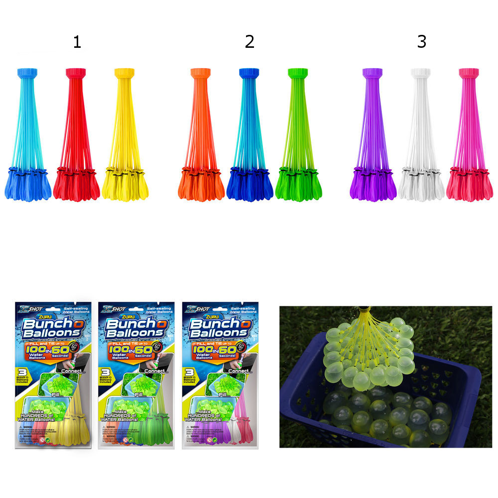 Шары Bunch O Balloons, стартовый набор из 100 шаров Шары Bunch O Balloons, стартовый набор из 100 шаровШары Bunch O Ballons<br>Шары Bunch O Balloons, стартовый набор из 100 шаров<br>