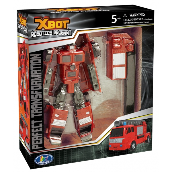 Робот-машина из серии X-Bot -  Пожарная машина  