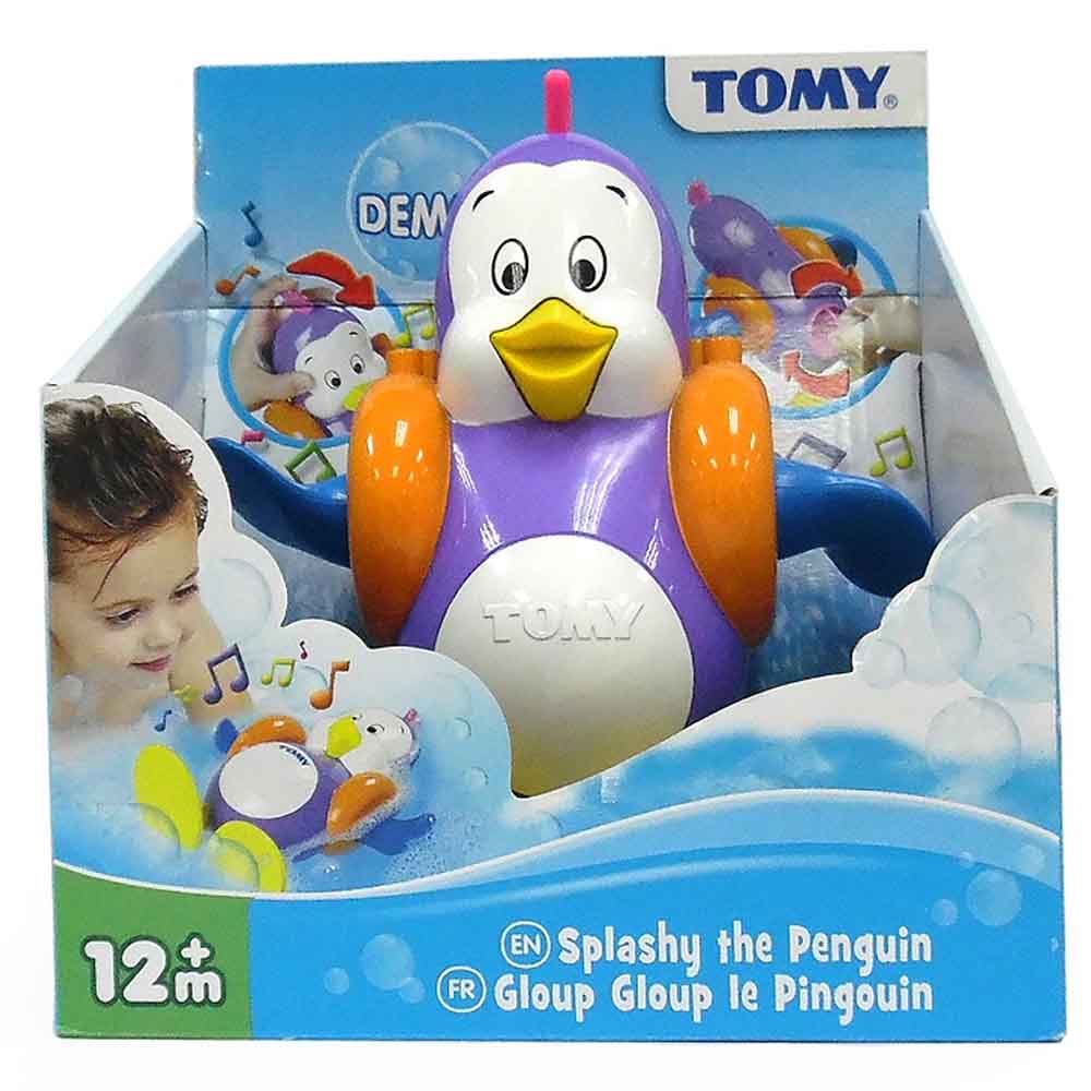 Музыкальная игрушка для ванны - Плескающийся Пингвин, звук  
