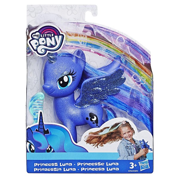 Фигурка My Little Pony с разноцветными волосами - Принцесса Луна  