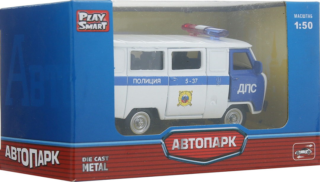 Инерционная металлическая машинка ГАЗ-21 Волга - ДПС   