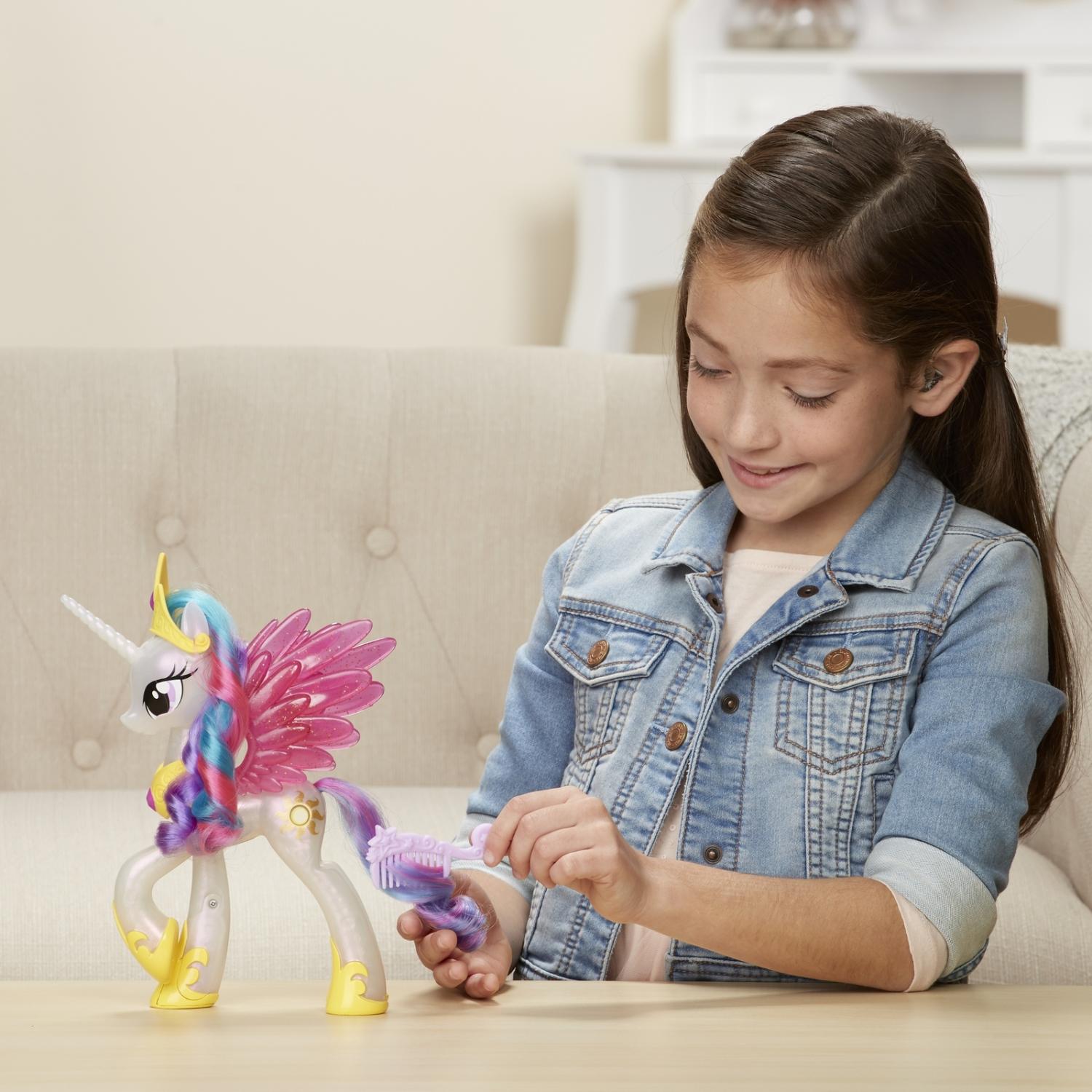 Игровой набор My Little Pony Movie – Пони Принцесса Селестия, свет  