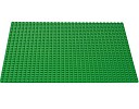 Lego Classic. Строительная пластина зеленого цвета    