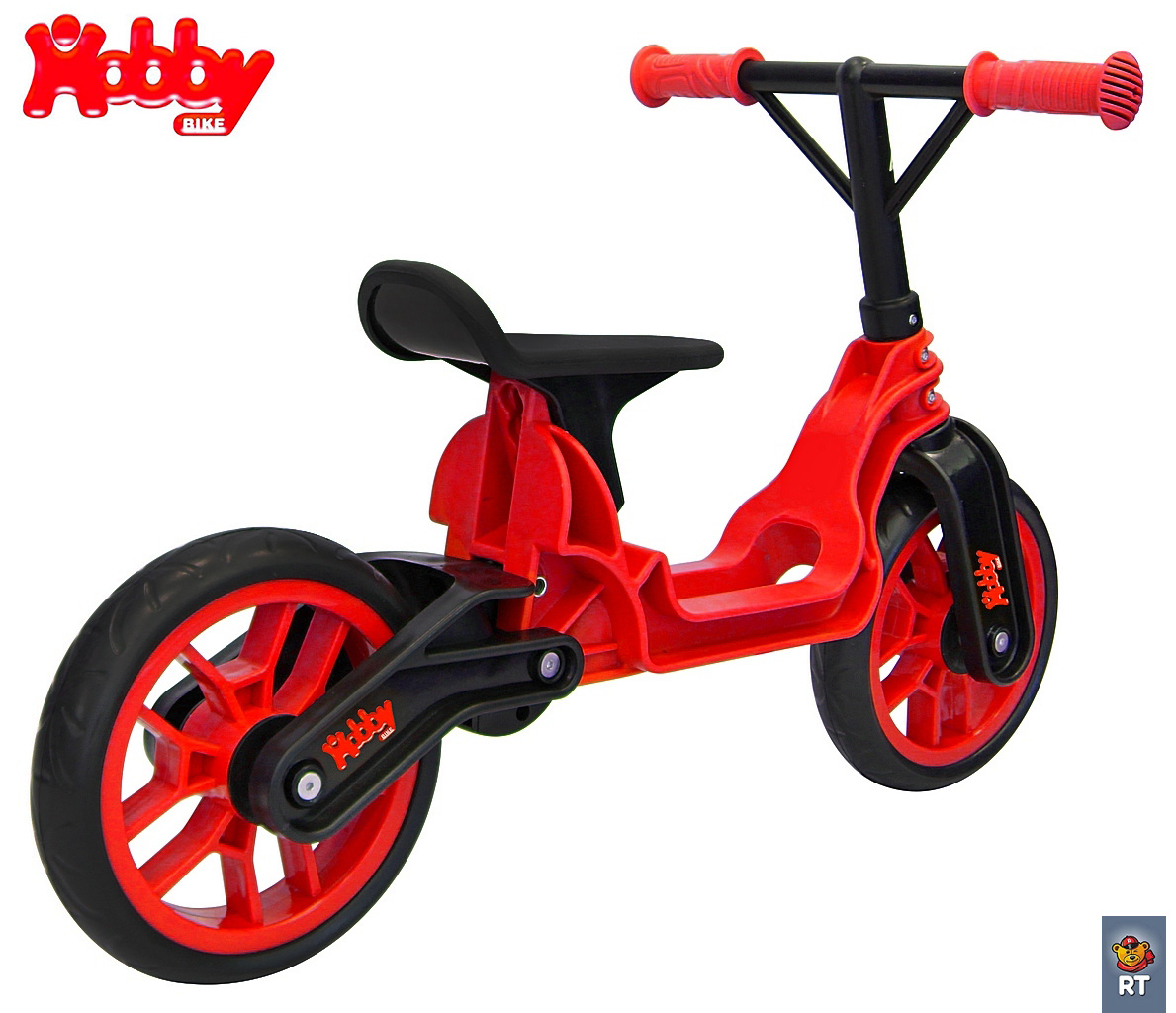Беговел - Hobby bike Magestic, red black  