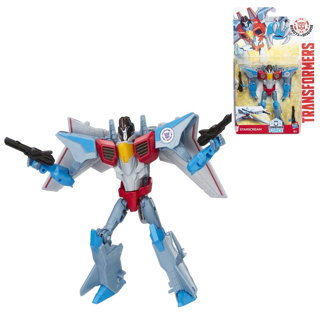 Трансформер-самолет из серии Combiner Force – Starscream Трансформер-самолет из серии Combiner Force – StarscreamИгрушки трансформеры<br>Трансформер-самолет из серии Combiner Force – Starscream<br>