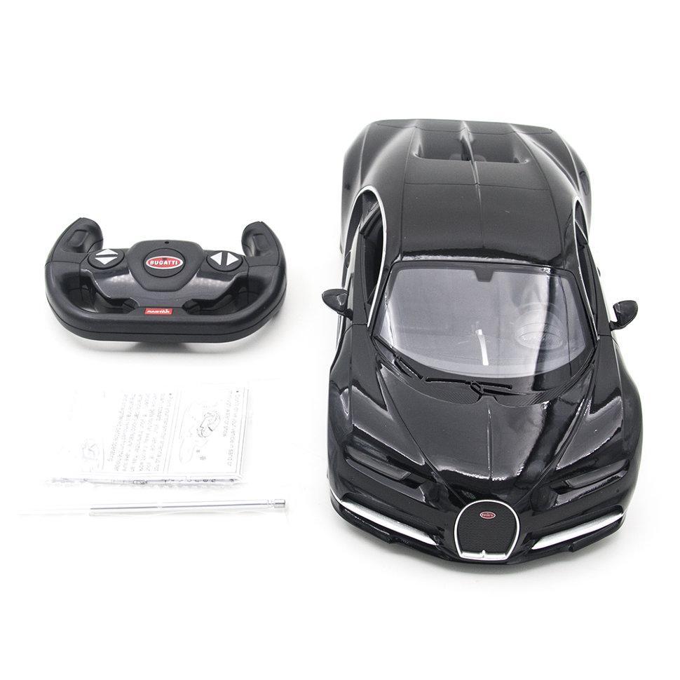 Машина на радиоуправлении 1:14 Bugatti Chiron, цвет черный  