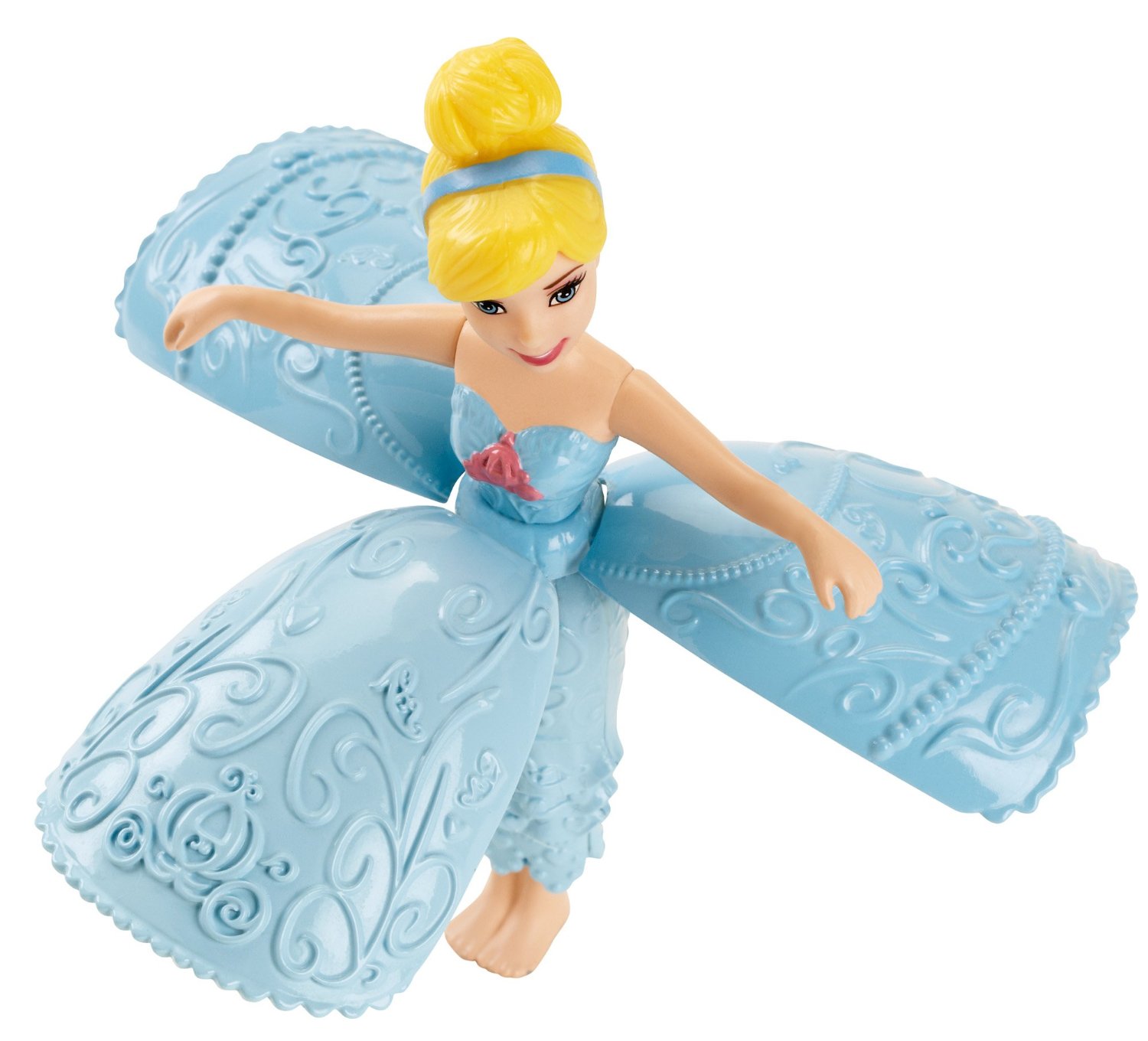Плавающая мини-кукла - Принцесса Золушка , 10 см  