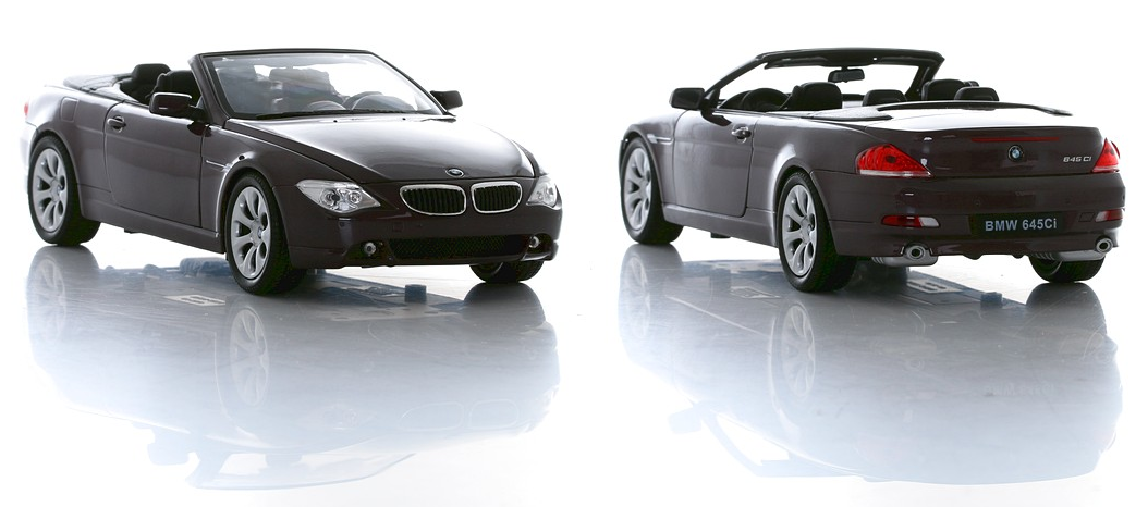Машинка BMW 654CI, масштаб 1:18  