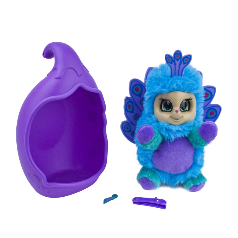 Плюшевая игрушка Bush baby world со спальным коконом, заколкой и шармом – Павлин Паола, 20 см
Плюшевая игрушка Bush baby world со спальным коконом, заколкой и шармом – Павлин Паола, 20 см