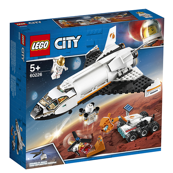 Конструктор Lego City - Шаттл для исследований Марса  