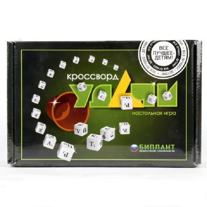 Игра настольная - Кроссворд удачи, зеленый Игра настольная - Кроссворд удачи, зеленыйРазвивающие<br>Игра настольная - Кроссворд удачи, зеленый<br>