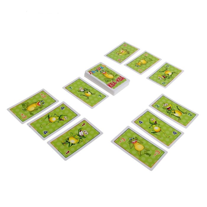 Настольная карточная игра - Лягушка Ква-Ква  