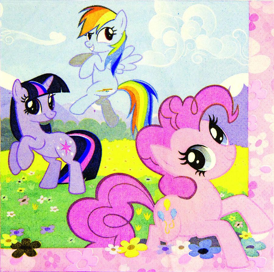 Салфетка - My Little Pony, 33 см, 16 штук Салфетка - My Little Pony, 33 см, 16 штукMy Little Pony<br>Салфетка - My Little Pony, 33 см, 16 штук<br>