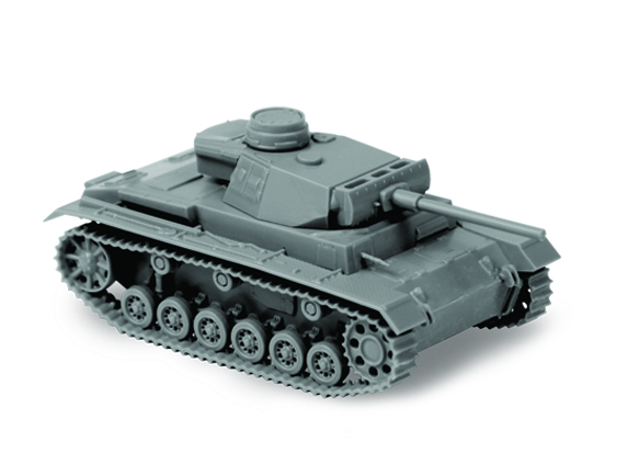 Модель сборная - Немецкий огнемётный танк Pz.Kfw III  