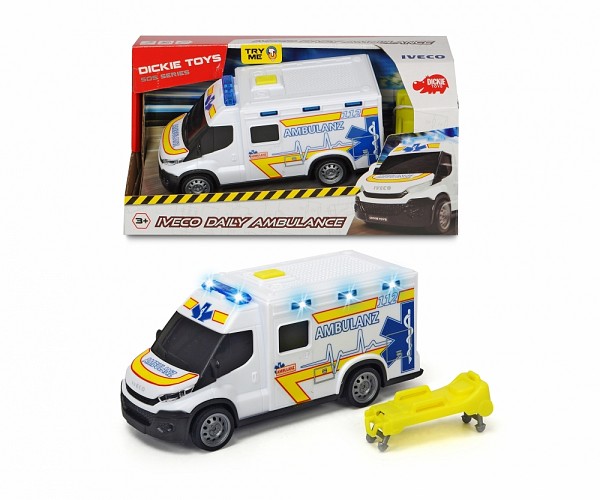 Скорая помощь Iveco Daily 1:32 с носилками, свет, звук, свободный ход, 18 см.
Скорая помощь Iveco Daily 1:32 с носилками, свет, звук, свободный ход, 18 см.