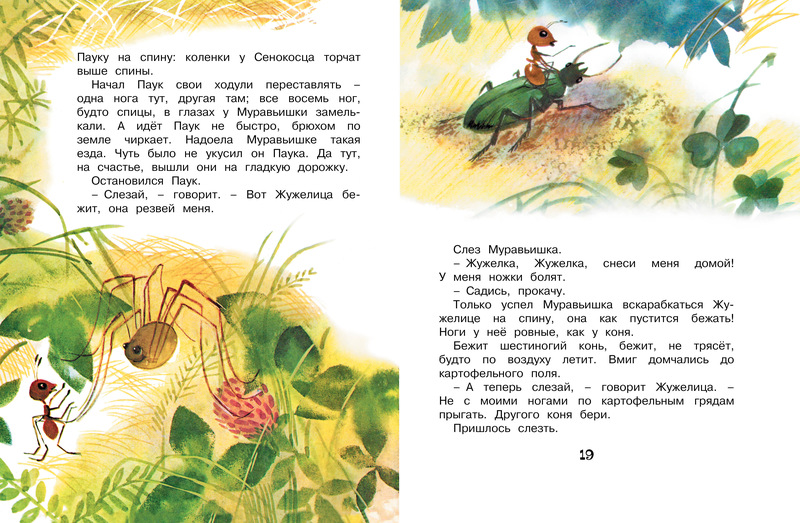 Книга - Как муравьишка домой спешил. В. Бианки, рисунки Т. Васильевой  