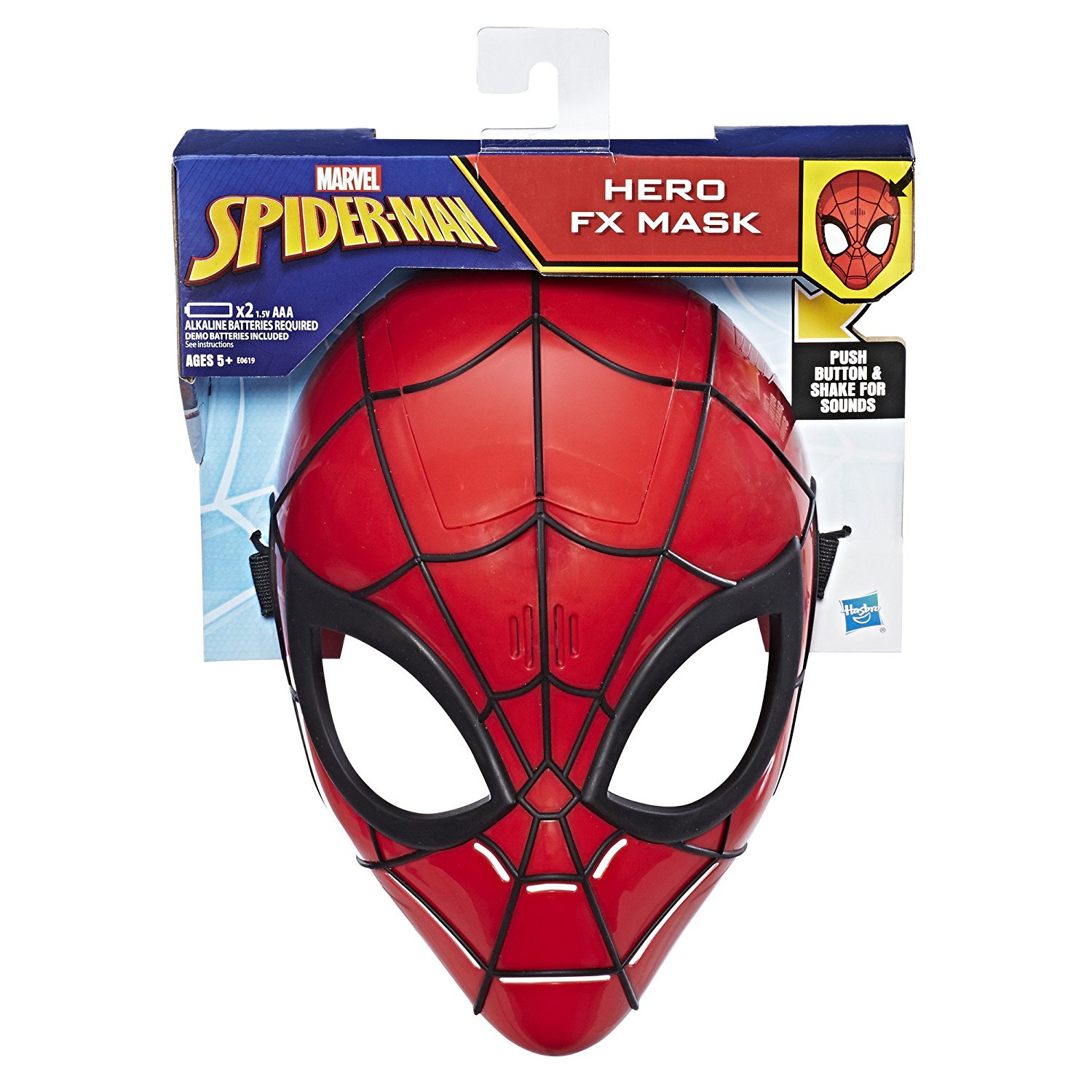 Игровой набор Spider-Man - Маска Человека-Паука, звук  