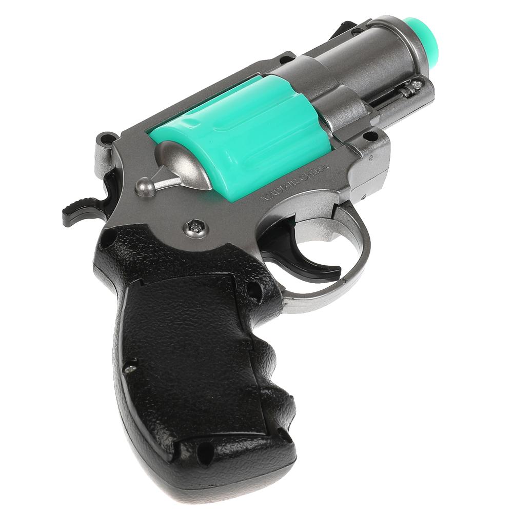 Револьвер с проектором свет-звук  