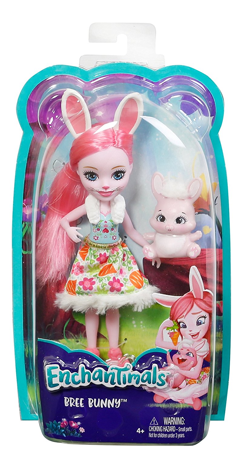 Кукла Enchantimals с питомцем - Бри Кроля, 15 см  