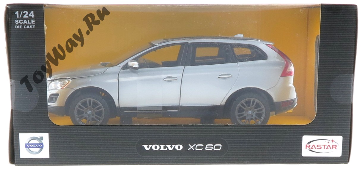 Металлическая машинка Volvo XC60, масштаб 1:24  