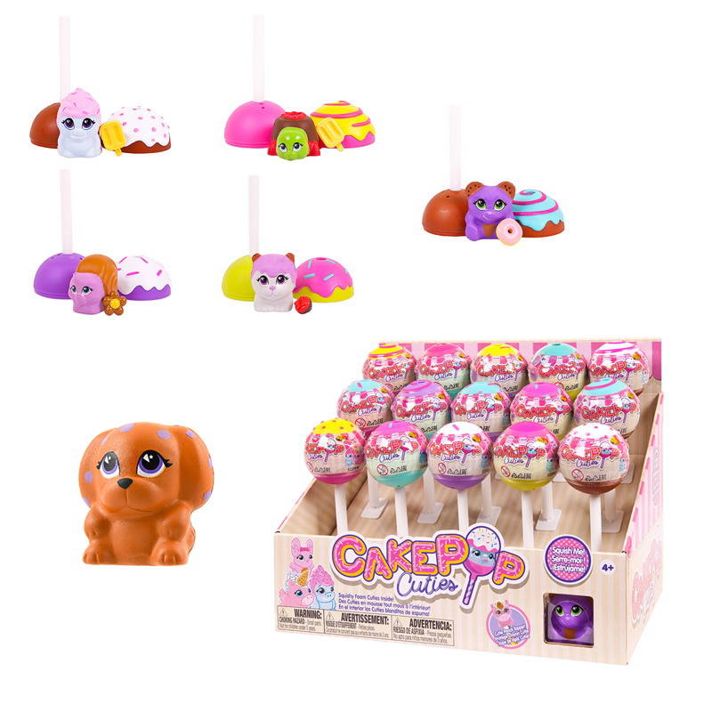 Игрушка в индивидуальной капсуле Cake Pop Cuties, 1 серия, 6 видов, предлагается в дисплее
Игрушка в индивидуальной капсуле Cake Pop Cuties, 1 серия, 6 видов, предлагается в дисплее